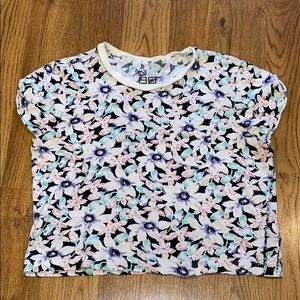 Floral crop top